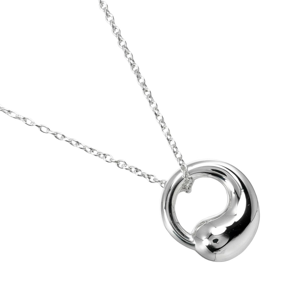 Tiffany Co Eternal Circle Necklace Sterling Silver